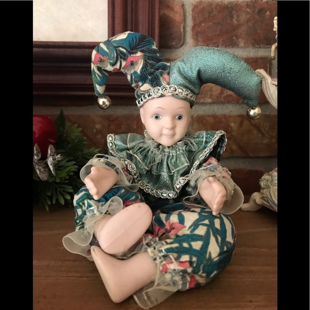 Rare Vintage 1970’s Porcelain Clown Collectible